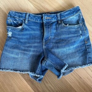 Gap Jean shorts dark washed size 14